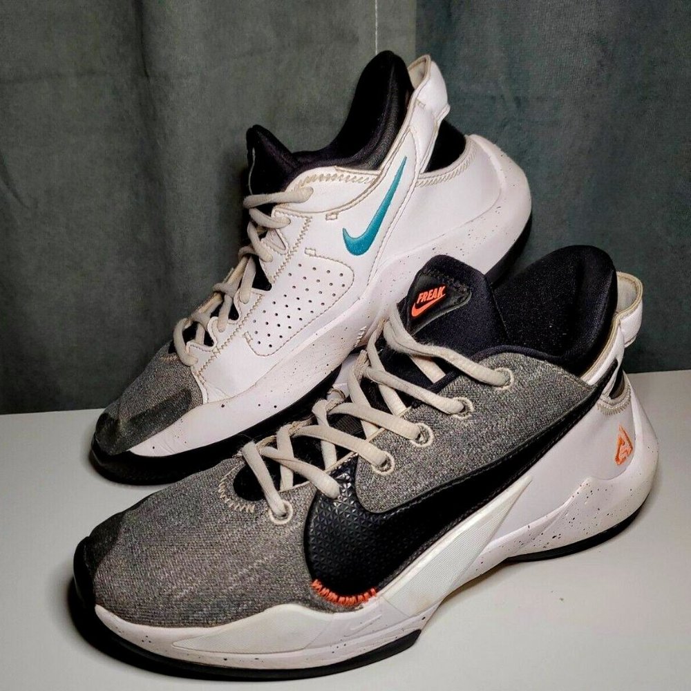 Nike Zoom Freak 2 GS Denim CW3227-101 Youth Basketball Sneakers Size 6.5Y